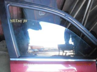 стекло двери передней правой Suzuki Baleno 1 поколение 1997, 1.3 л., i, бензин, МКПП, седан