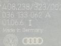 заслонка дроссельная SEAT Cordoba 2 поколение 2003, 1.6 л., бензин, 408238323, 408238002, 036133062A - фото №8