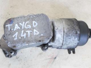 теплообменник масляного фильтра Toyota Aygo 1 поколение 2005, 1.4 л., дизель