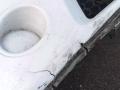 бампер передний Dacia Sandero 1 поколение 2010, 1.4 л., бензин, МКПП, хетчбэк 5 дв. - фото №4