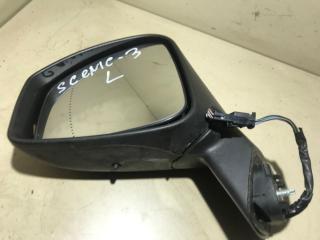 зеркало наружное левое Renault Scenic 3 поколение 2012, 1.5 л., дизель, МКПП, минивэн