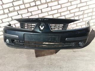 бампер передний Renault Laguna 2 поколение 2005, 1.9 л., дизель, МКПП, хетчбэк 5 дв.