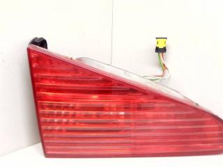 фонарь крышки багажника левый Peugeot 607 1 поколение 2003, 2.2 л., HDi, 4HX (DW12TED4/FAP), дизель, МКПП, темно-серый, седан, передний привод